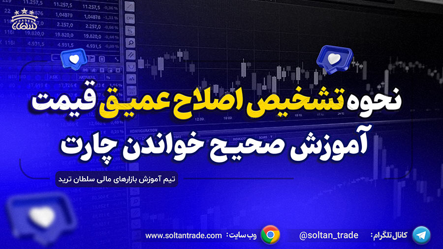 نحوه تشخیص اصلاح عمیق قیمت در چارت